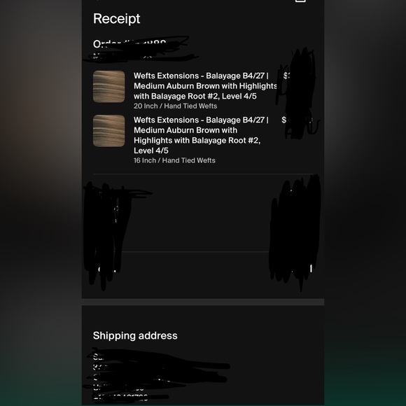 NEW Halocouture Hand Tied Weft Extensions 20” Balayage Color B4/27 Human Hair - Picture 8 of 9